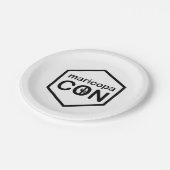 MaricopaCon papieren borden Bordje (Gekanteld)