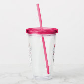 Marie Acrylic Tumbler Acryl Drinkbeker (Links)