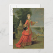 Marie-Adelaide de Savoie in de jachtpers Briefkaart (Voorkant / Achterkant)