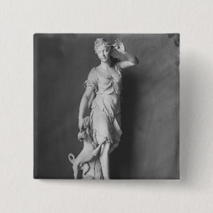 Marie-Adelaide de Savoie Vierkante Button 5,1 Cm