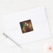 Marie Amelie de Bourbon Vierkante Sticker (Envelop)
