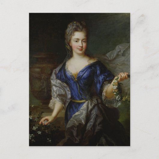 Marie-Anne de Bourbon Prinses van Conti Briefkaart (Voorkant)
