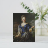 Marie-Anne de Bourbon Prinses van Conti Briefkaart (Staand voorkant)