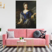Marie-Anne de Bourbon Prinses van Conti Canvas Afdruk (Insitu (Woonkamer))