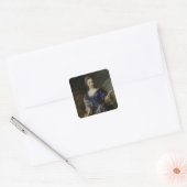 Marie-Anne de Bourbon Prinses van Conti Vierkante Sticker (Envelop)