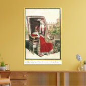 Marie-Anne Mancini Duchess van Bouillon Canvas Afdruk (Insitu (Woonkamer))