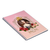 Marie Antoinette肖像ノートブック・ピンク Notitieboek (Rechterzijde)