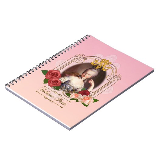Marie Antoinette肖像ノートブック・ピンク Notitieboek (Linkerzijde)