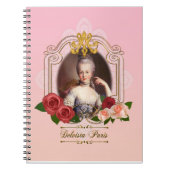 Marie Antoinette肖像ノートブック・ピンク Notitieboek (Voorkant)