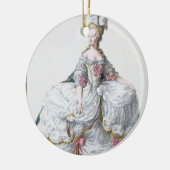 Marie Antoinette (1752-93) van 'Receuil des Estam' Keramisch Ornament (Links)
