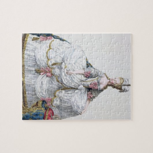 Marie Antoinette (1752-93) van 'Receuil des Estam' Legpuzzel (Horizontaal)