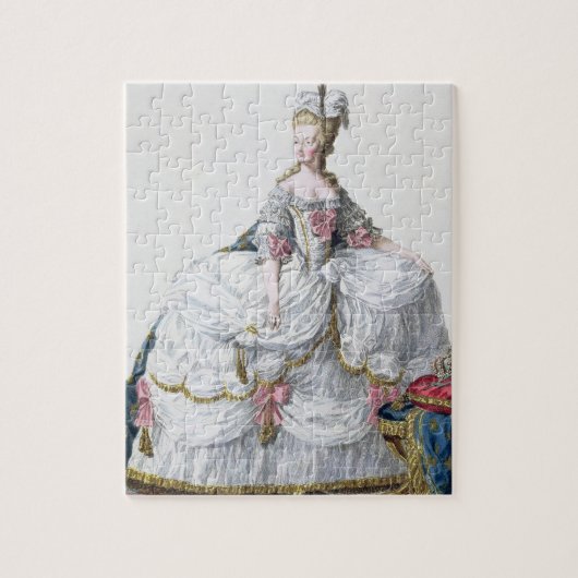 Marie Antoinette (1752-93) van 'Receuil des Estam' Legpuzzel (Verticaal)