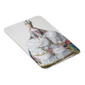 Marie Antoinette (1752-93) van 'Receuil des Estam' Magneet (Rechterzijde)