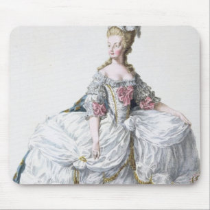 Marie Antoinette (1752-93) van 'Receuil des Estam' Muismat