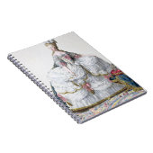 Marie Antoinette (1752-93) van 'Receuil des Estam' Notitieboek (Rechterzijde)