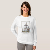 Marie Antoinette (1752-93) van 'Receuil des Estam' T-shirt (Voorkant volledig)