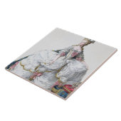 Marie Antoinette (1752-93) van 'Receuil des Estam' Tegeltje (Zijkant)
