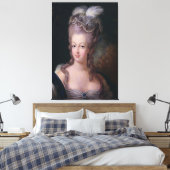 Marie-Antoinette, 1775 / Koningin van Frankrijk / Canvas Afdruk (Insitu (Slaapkamer))