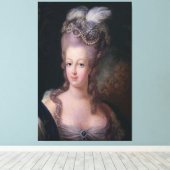 Marie-Antoinette, 1775 / Koningin van Frankrijk / Canvas Afdruk (Insitu (Houten vloer))