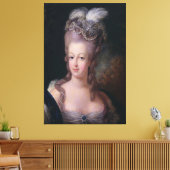 Marie-Antoinette, 1775 / Koningin van Frankrijk / Canvas Afdruk (Insitu (Woonkamer))