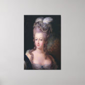 Marie-Antoinette, 1775 / Koningin van Frankrijk / Canvas Afdruk (Voorkant)