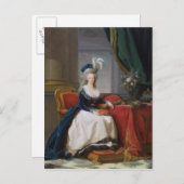 Marie-Antoinette 1788 Briefkaart (Voorkant / Achterkant)