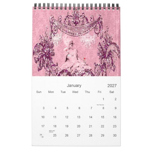 Marie Antoinette 2011 Agenda Kalender (Jan 2027)