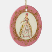 Marie Antoinette Abriot Poodle Ornament (Rechts)