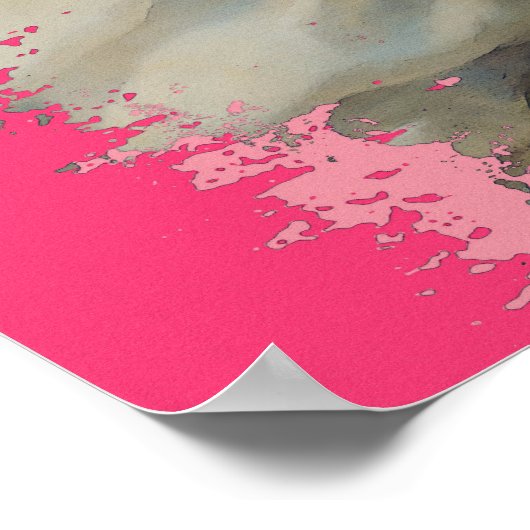 Marie Antoinette Altered Art Modern Trendy Poster (Hoek)