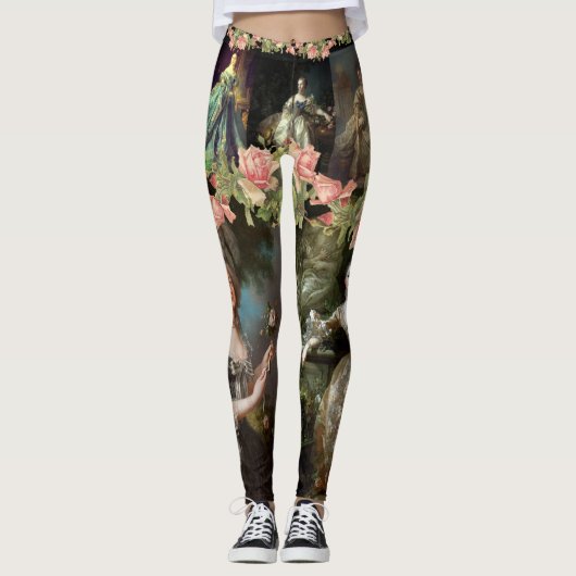 Marie Antoinette art of boucher Leggings (Voorkant)