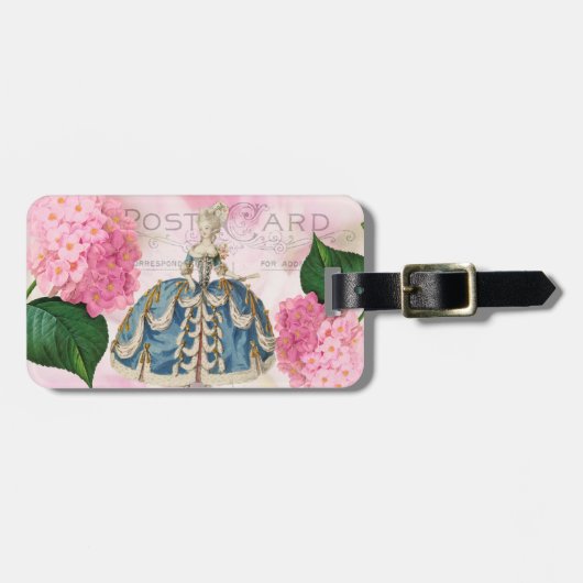Marie Antoinette Bagage Label (Voorkant horizontaal)
