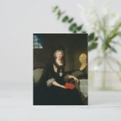 Marie-Antoinette bij de conciergerie Briefkaart (Staand voorkant)