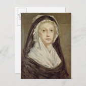 Marie Antoinette bij de conciergerie Briefkaart (Voorkant / Achterkant)