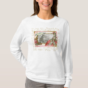 Marie Antoinette bij het Shirt Chateau Versailles