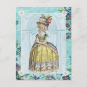 marie antoinette blank briefkaart (Voorkant)