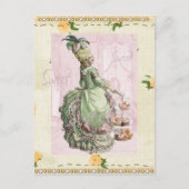 marie antoinette blank briefkaart (Voorkant)
