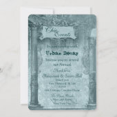 Marie Antoinette Bleu laat ons uitnodigingen tot h (Achterkant)