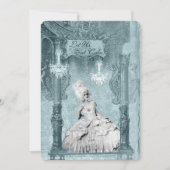 Marie Antoinette Bleu laat ons uitnodigingen tot h (Voorkant)