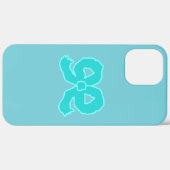 Marie Antoinette Blue Bow Case-Mate iPhone Case (Achterkant / Rechts)