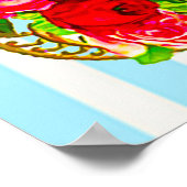 Marie Antoinette Blue Cakes en Tea Giant Poster (Hoek)