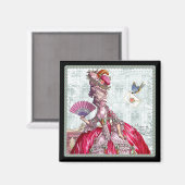 Marie Antoinette & Bluebird Magneet (Voorkant / Achterkant)