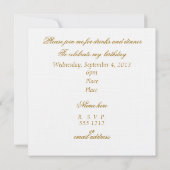 Marie Antoinette Bluebird & Mirror Kaart (Achterkant)