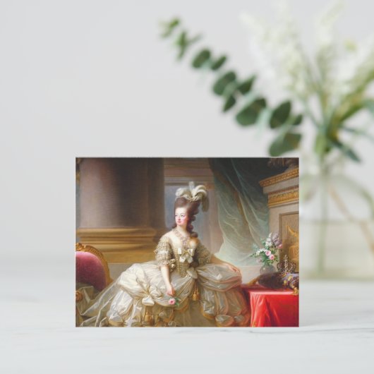 Marie Antoinette Briefkaart (Staand voorkant)