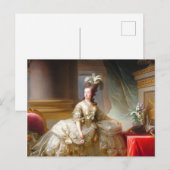 Marie Antoinette Briefkaart (Voorkant / Achterkant)