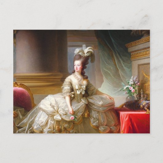 Marie Antoinette Briefkaart (Voorkant)