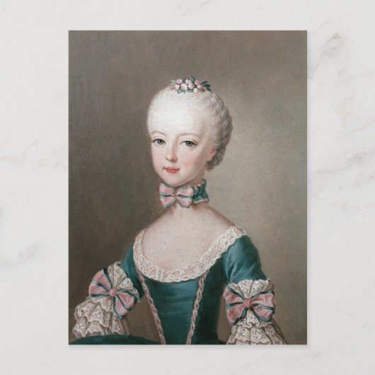 Marie Antoinette Briefkaart (Voorkant)