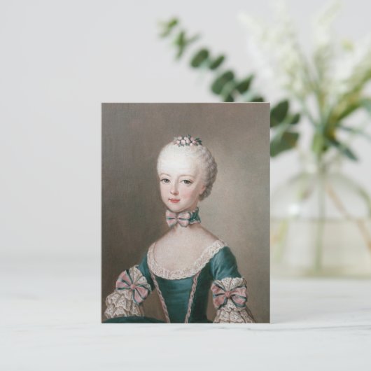 Marie Antoinette Briefkaart (Staand voorkant)