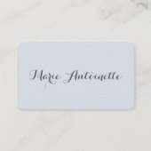 Marie Antoinette Bruiloft Rococo Dusty Blue Plaatskaartje (Voorkant)