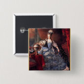 Marie Antoinette Button (Voorkant /achterkant)