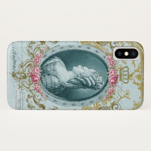 Marie Antoinette Case-Mate iPhone Case (Achterkant (horizontaal))